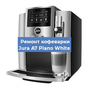 Замена дренажного клапана на кофемашине Jura A7 Piano White в Воронеже